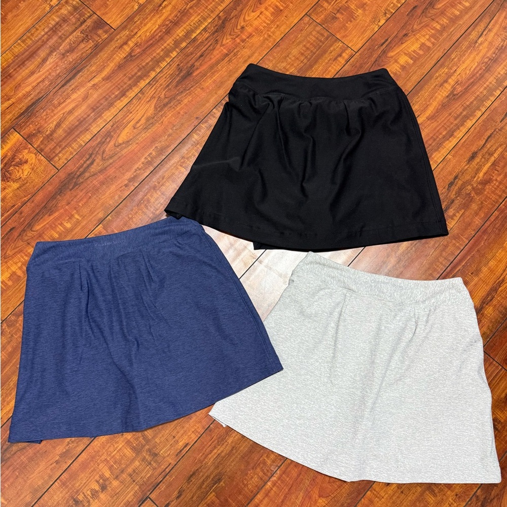 Outdoor Voices Black, Navy & Light Gray Athletic Skirts (3-Pack) - Picture 6 of 6